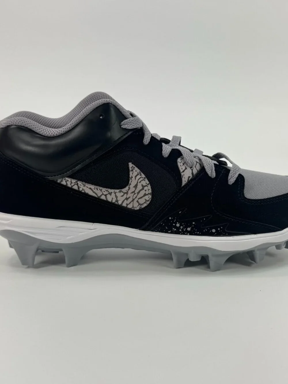 Air Jordan Stadium 90 Cleat 'Black Cement' HQ0210-060 Football Multi Size